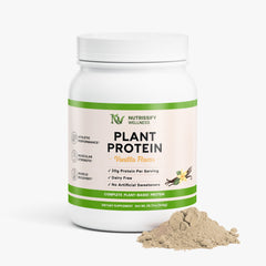 Nutrissify Wellness Vegan Plant Protein Powder - 20g Protein, Dairy Free Vanilla Delight