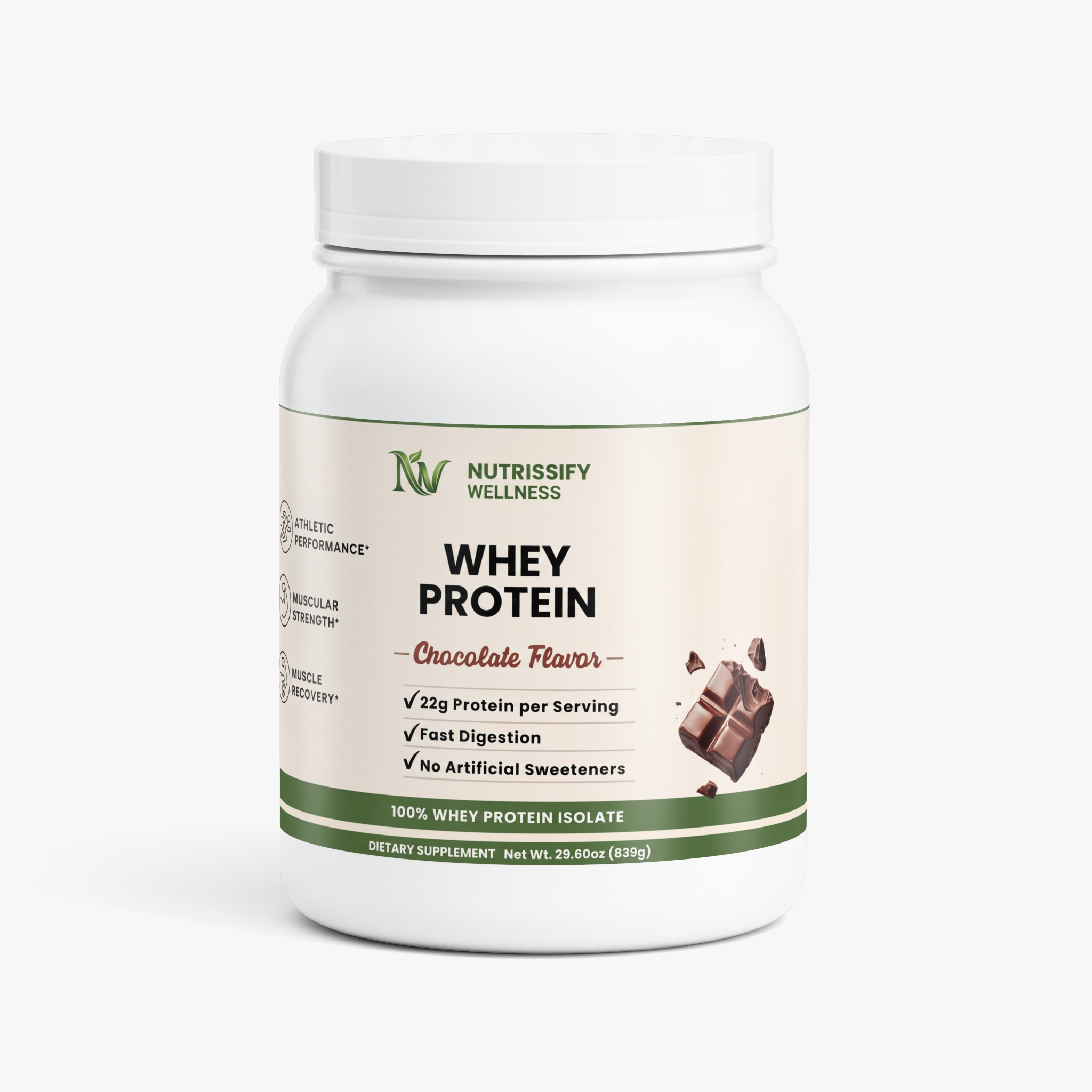 Advanced 100% Whey Protein Isolate (Chocolate)