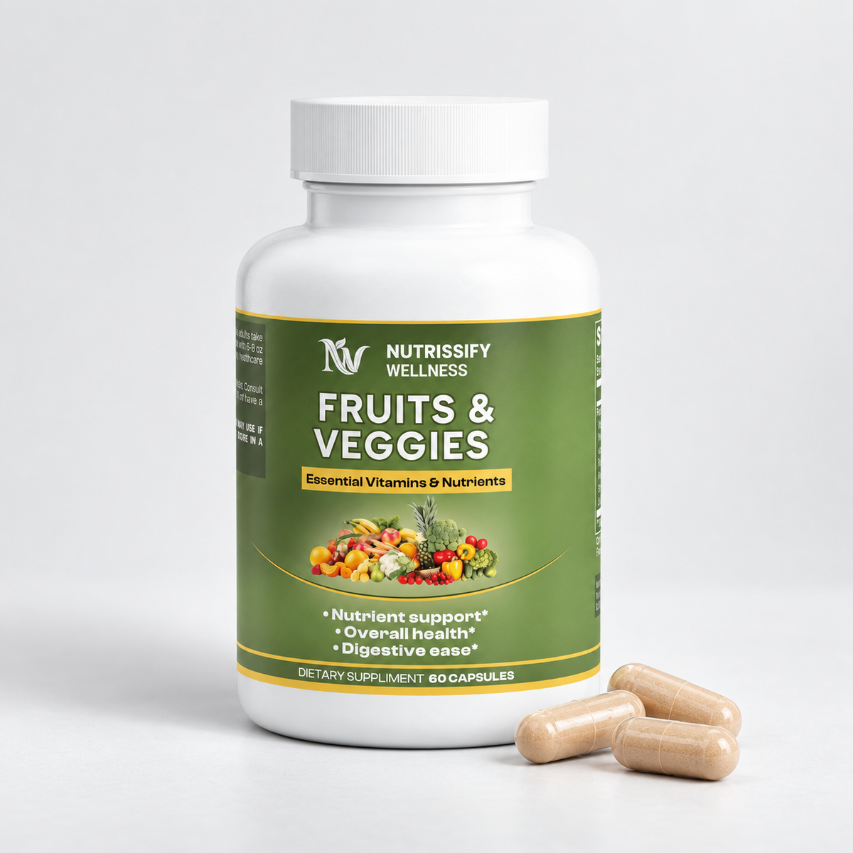 Wellness Fruits and Veggies Capsules: Your Easy Path to Daily Nutrition