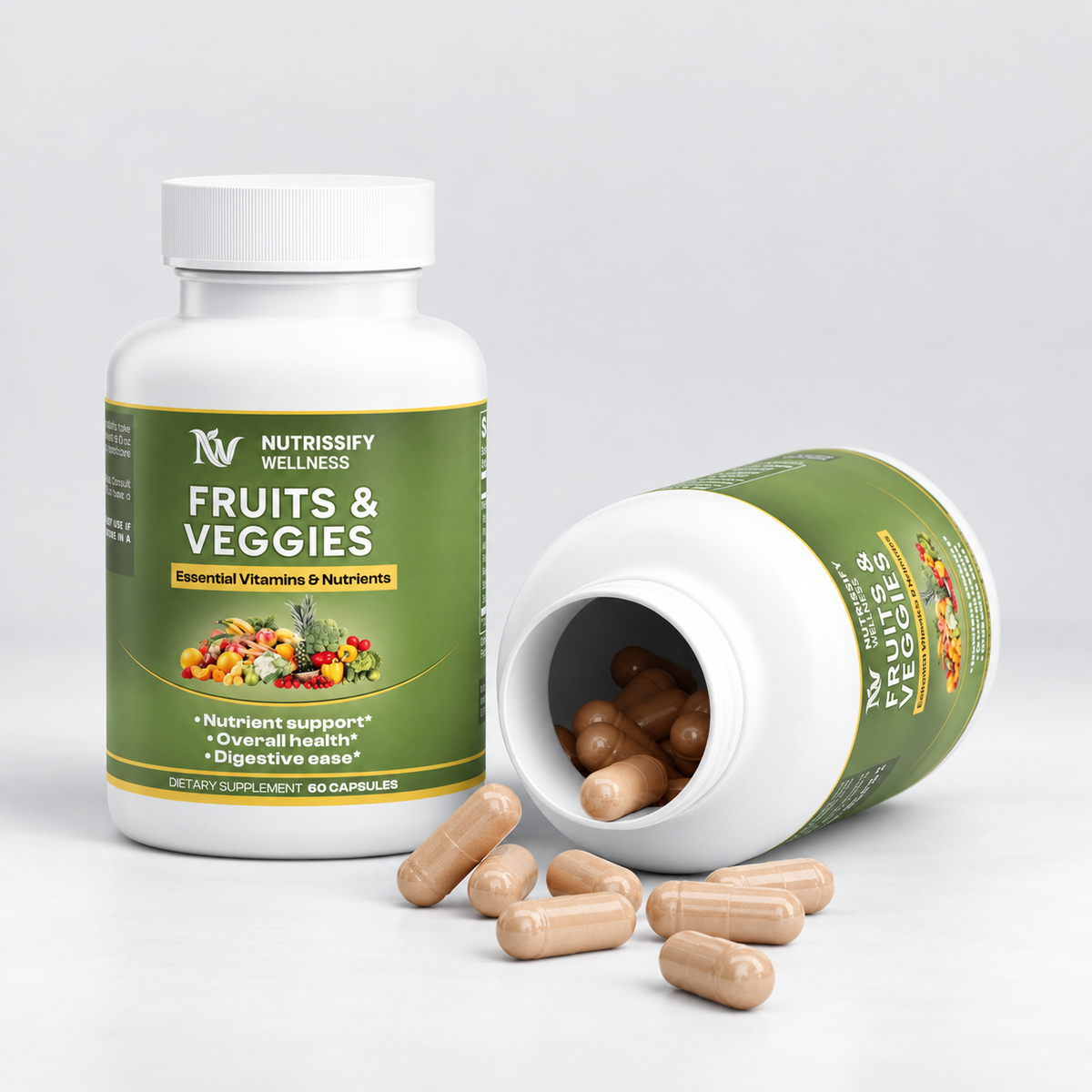 Wellness Fruits and Veggies Capsules: Your Easy Path to Daily Nutrition