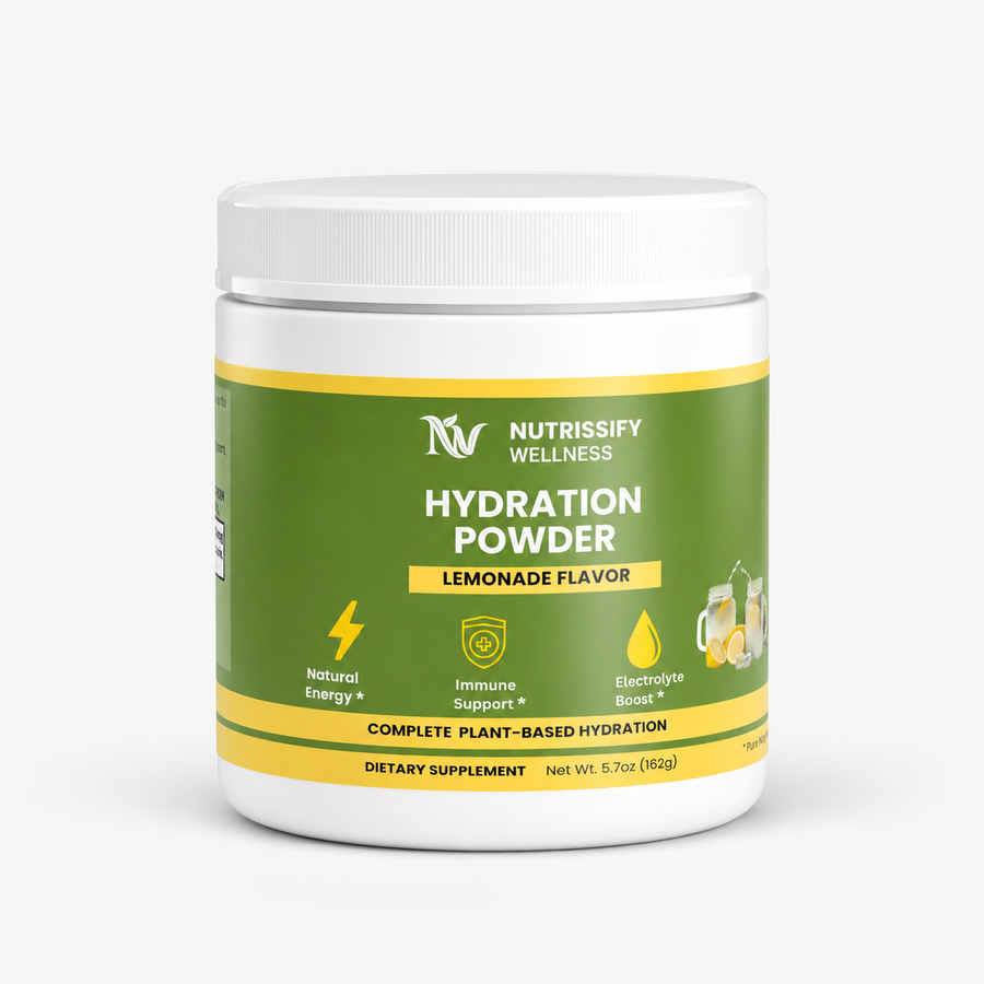 Nutrissify Wellness- Hydration Powder – Lemonade, Electrolyte Drink Mix